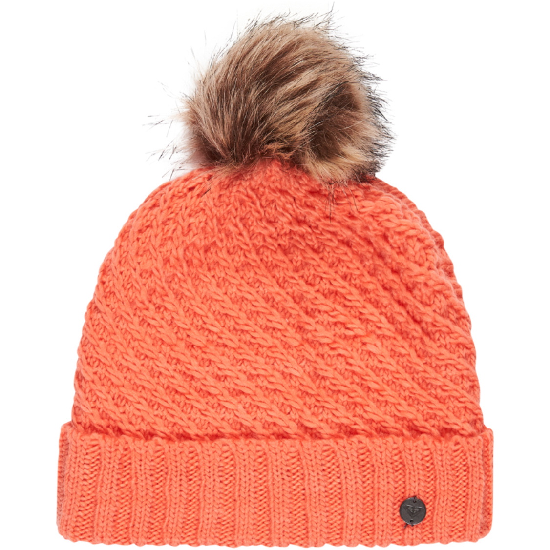2025 Roxy Womens Blizzard Beanie ERJHA04415 - Coral Chic
